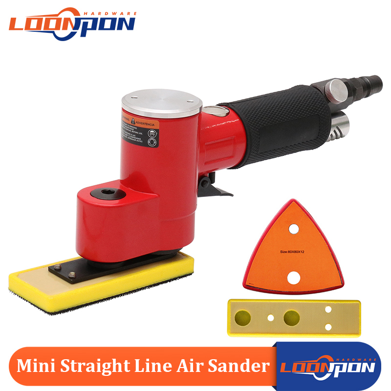 Random Orbital Sander - Loonpon Mini Прямая линия Пневматическая шлифовальная