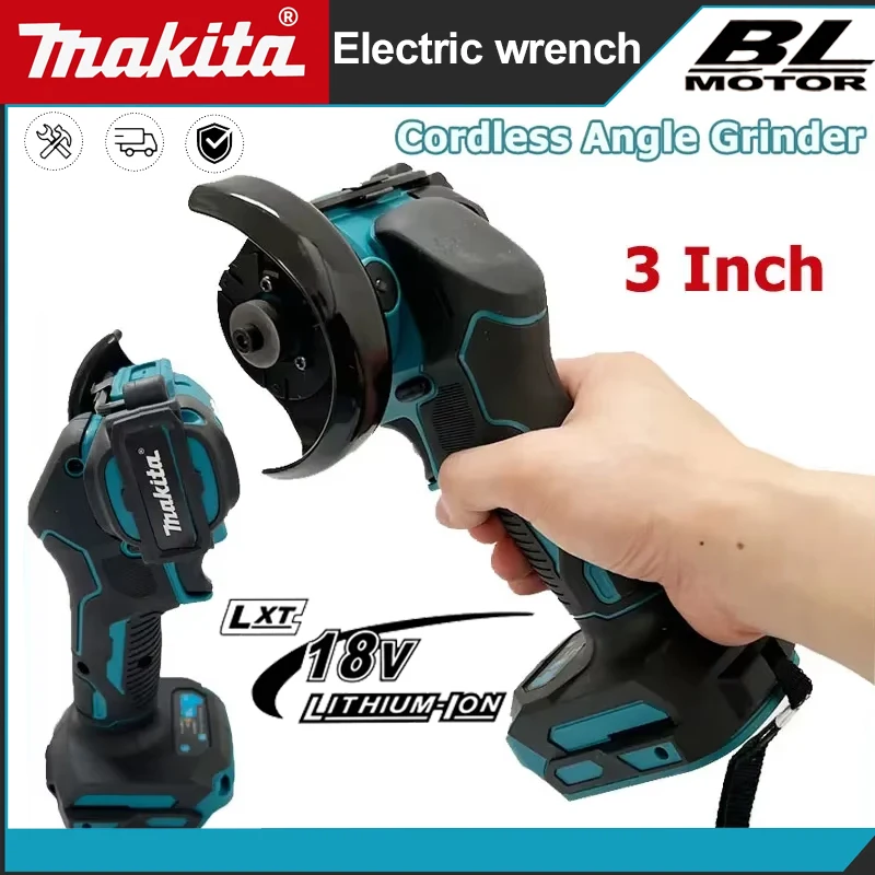 Power Tools Used - Аккумуляторная мини-угловая шлифмашина Makita 3 дюйма,