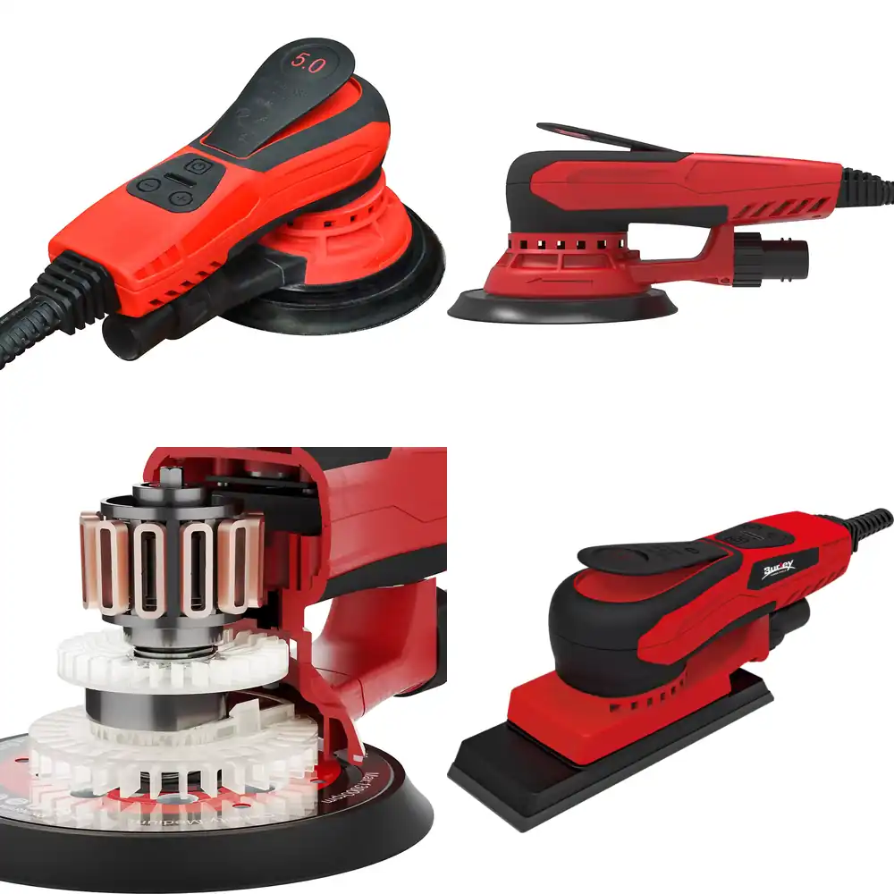Random Orbital Sander - Бесщеточная электрическая эксцентриковая шлифовальная машина Burley