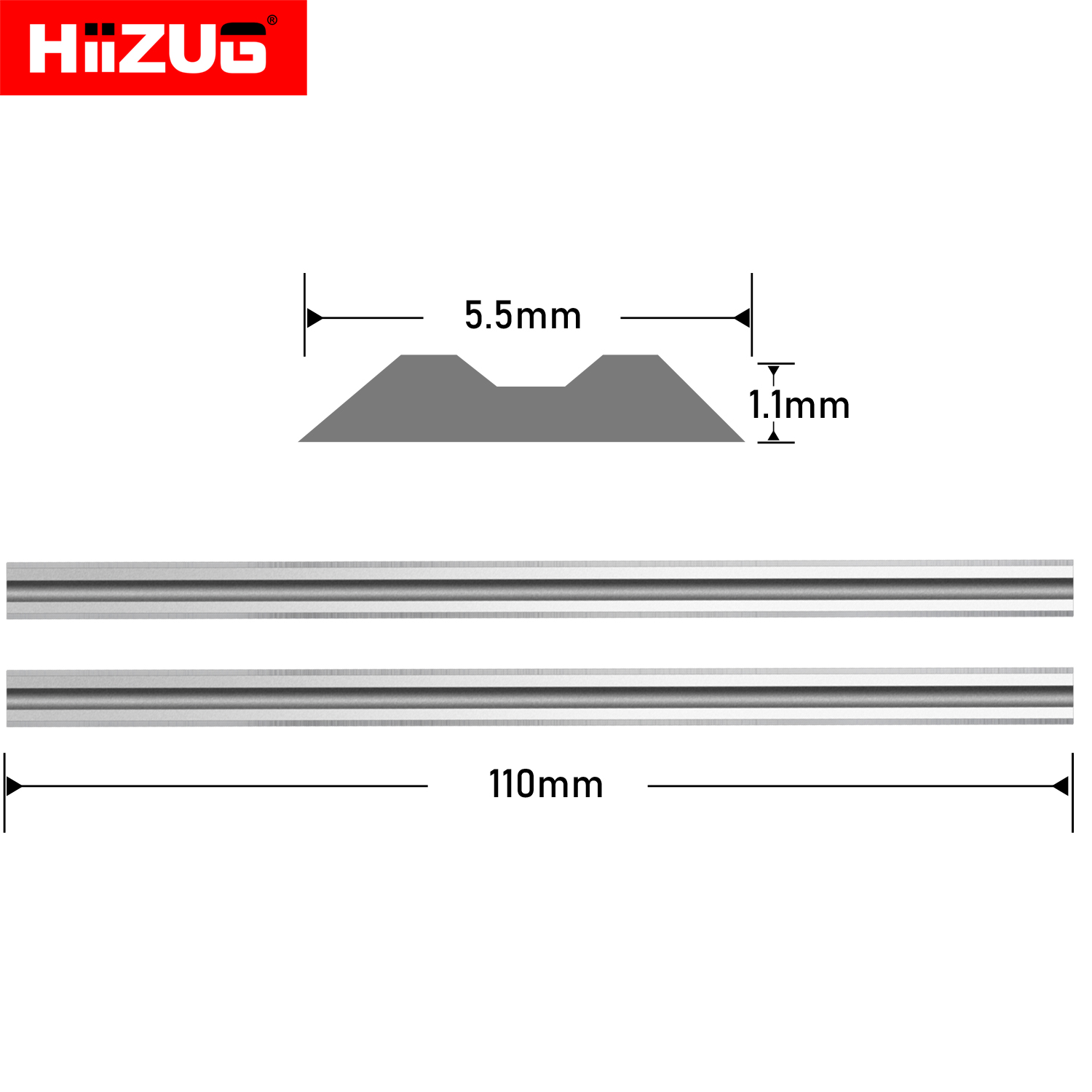 110 мм x 5,5 мм x 1,1 мм ножи  – обзор и цена Planer Handheld Electric