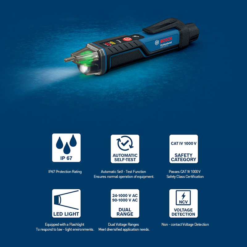 Тестер напряжения BOSCH PRO GV – обзор и цена Power Tools Bosch