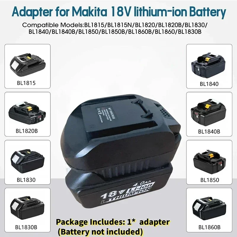 Адаптер преобразователя батаре – обзор и цена Power Tools Battery Adapter