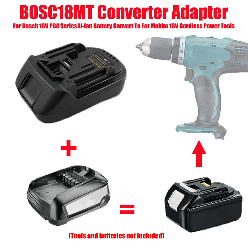 Адаптер-переходник BOSC18MT дл – обзор и цена Power Tools Battery Adapter