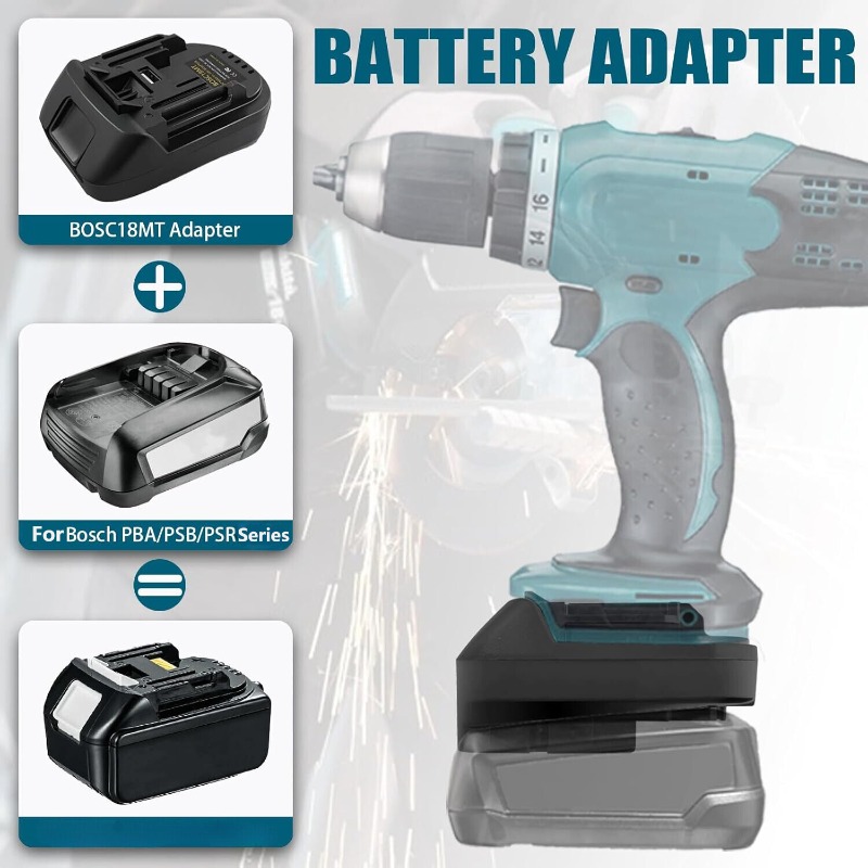 Адаптер-переходник BOSC18MT дл – обзор и цена Power Tools Battery Adapter