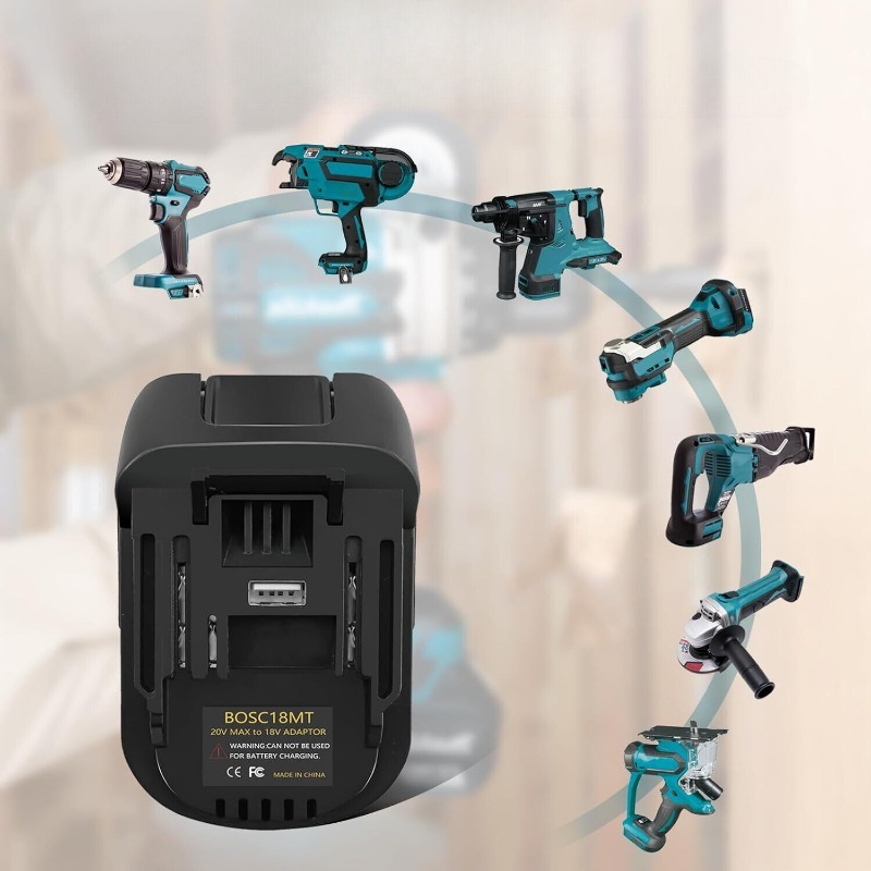 Адаптер-переходник BOSC18MT дл – обзор и цена Power Tools Battery Adapter
