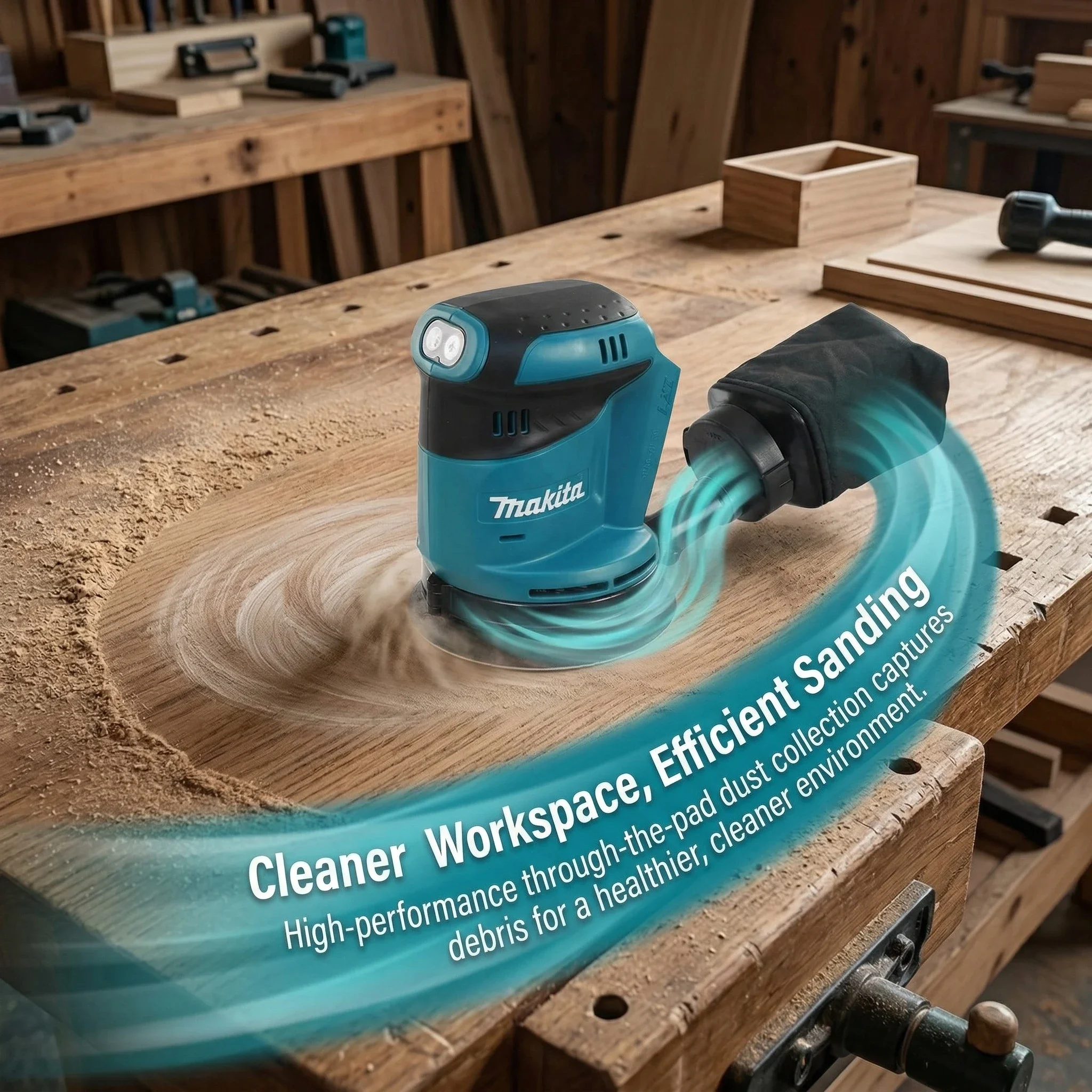 Бесщеточная аккумуляторная экс – обзор и цена Random Orbital Sander