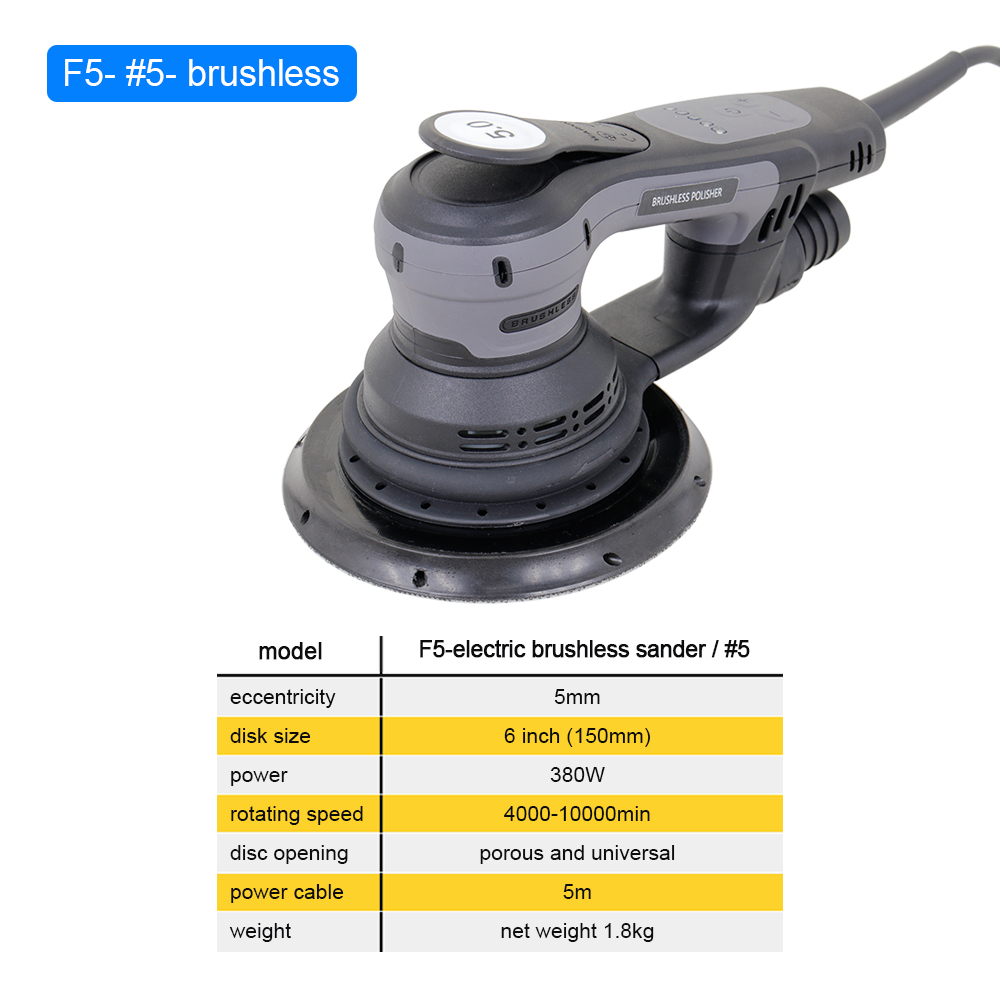 HONGMAI Оптовая продажа: 6-дюй – обзор и цена Random Orbital Sander