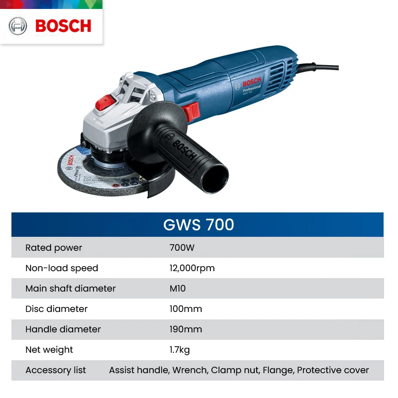 Угловая шлифовальная машина Bo – обзор и цена Power Tools Bosch
